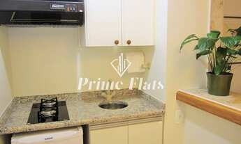 Imagem 7: Flat disponível para locação no Golden Tower Residence no Itaim Bibi, com 42,22m², 1 dormi