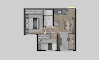 Imagem 4: Dom Brás | Construtora Tibério | Pronto | 34 metros | 02 dormitórios