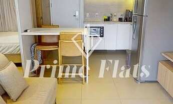 Imagem 2: Flat disponível para locação no VHouse Faria Lima, com 46m², 1 dormitório e 1 vaga