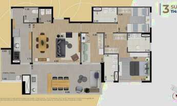 Imagem 5: Grand Home Patteo Klabin | Construtora Helbor | Pronto | 146 metros | 04 dormitórios