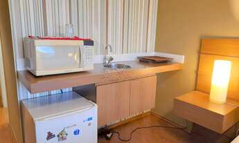 Imagem 5: Flat disponível para locação no Comfort Ibirapuera, com 26m², 1 dormitório e 1 vaga de gar