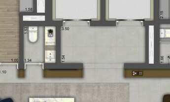 Imagem 4: Park Avenue Construtora Eztec Construção 240 metros 03 suítes varanda gourmet