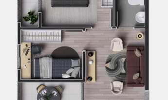 Imagem 4: Mundo Apto Campo Belo Construtora Mundo Apto Construção 37 metros 02 dormitórios