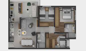 Imagem 4: Uny Vila Mariana | Construtora Namour | Pronto | 81 metros | 03 dormitórios | suíte