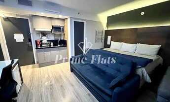 Imagem 6: Flat disponível para locação no Meliá Ibirapuera, com 26m², 1 dormitório e 1 vaga