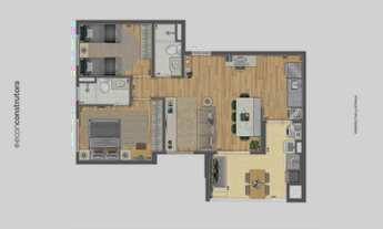 Imagem 5: Red Guilhermina | Construtora Econ | Construção | 69 metros | 03 dormitórios | suíte