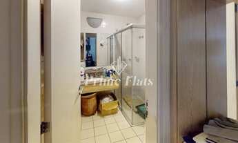 Imagem 2: Flat disponível para venda no Aparthotel Adagio Sao Paulo Moema, com 55m², 2 dormitórios e