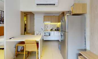 Imagem 3: Flat disponível para locação no VHouse Faria Lima, com 46m², 1 dormitório e 1 vaga