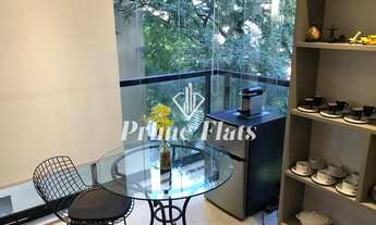 Imagem 3: Flat disponível para locação no Condomínio V XChange Jardins, com 34m², 1 dormitório e 1 v