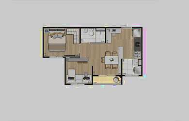 Imagem 5: Dom Jaraguá | Construtora Econ | Pronto para morar | 37 metros | 02 dormitórios