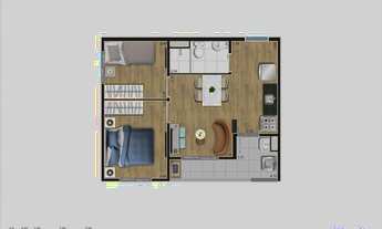 Imagem 6: Arena Kazzas Itaquera 02 Construtora Kazzas Construção 38 metros 02 dormitórios