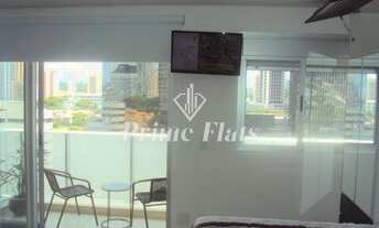 Imagem 3: Flat disponível para locação no Condomínio Add Nova Berrini, com 33m², 1 dormitório e 1 va