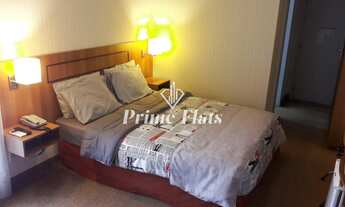 Imagem 4: Flat disponível para locação no Comfort Ibirapuera, com 26m², 1 dormitório e 1 vaga de gar