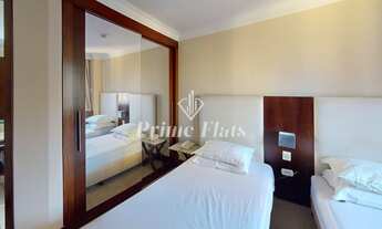 Imagem 4: Flat disponível para locação no Transamérica Prime International Plaza, com 29m², 1 dormit