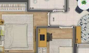 Imagem 5: Épic Condomínio Clube Construtora CR Incorp Construção 47 metros 02 dormitórios