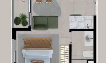 Imagem 4: Essencial Faria Lima | Construtora Brio | Construção | 24 metros tudios com varanda