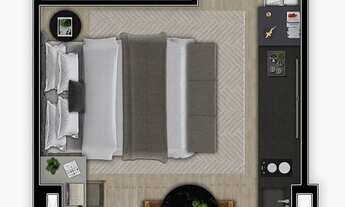 Imagem 4: Sky Pinheiros | Aam Incorporadora | Pronto | 29 metros | studio | com varanda