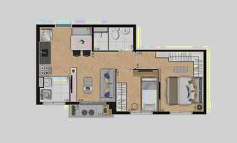 Imagem 5: K Vila Mascote | Construtora Kazzas | Pronto | 37 metros | 02 dormitórios