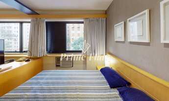 Imagem 5: Flat disponível para locação no Transamerica Executive Jardins, com 45m², 2 dormitórios e