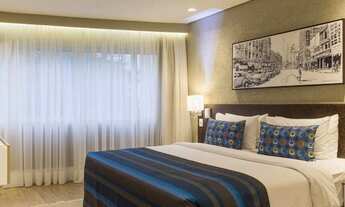 Imagem 2: Flat disponível para venda no Hotel Transamérica Berrini, com 34m², 1 dormitório e 1 vaga