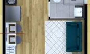 Imagem 4: Metrocasa Itaquera III | Construção | 18 metros | studio com varanda