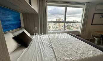 Imagem 2: Flat disponível para locação no Home Boutique Brooklin, com 48m², 1 dormitório e 1 vaga