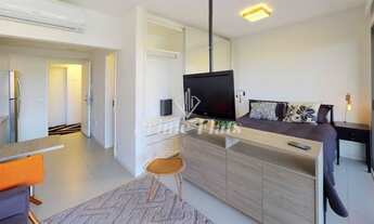 Imagem 2: Flat disponível para locação no VHouse por JFL Living, com 48m², 1 dormitório e 1 vaga