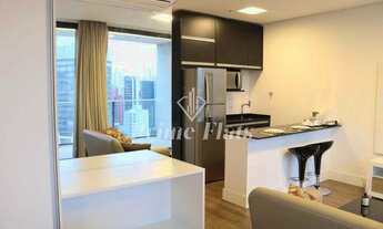 Imagem 3: Flat disponível para locação no FL Residence, com 42m², 1 dormitório e 1 vaga de garagem