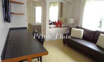 Imagem 2: Flat disponível para locação no Mont Clair Residence, com 45m², 1 dormitório e 1 vaga de g