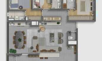 Imagem 5: Terrarium Perdizes | Construtora Rem | Construção | 123 metros | 03 suítes