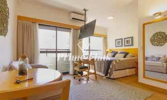 Imagem 2: Flat disponível para venda no Quality Paulista, com 29m², 1 dormitório e 1 vaga