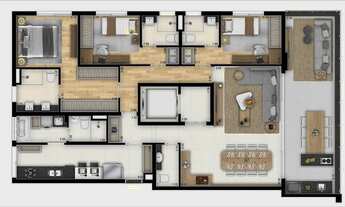 Imagem 7: Unicco Vila Romana | Construtora Paulo Mauro | Pronto | 151 metros | 03 suítes