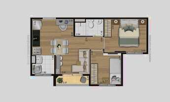 Imagem 5: Vero Itaquera Harmonia | Construtora Econ | Construção | 37 metros | 02 dormitórios