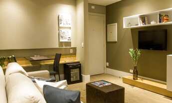 Imagem 3: Flat disponível para venda no Hotel Transamérica Berrini, com 34m², 1 dormitório e 1 vaga