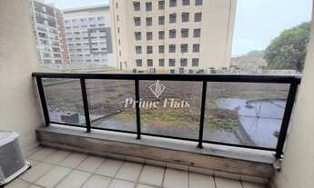 Imagem 4: Flat disponível para locação no Suites Congonhas by Atlantica no Campo Belo, com 44m², 1 d