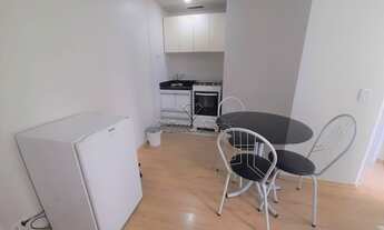 Imagem 4: Flat disponível para locação no Stagium Studio, com 33m², 1 dormitório e 1 vaga de garagem