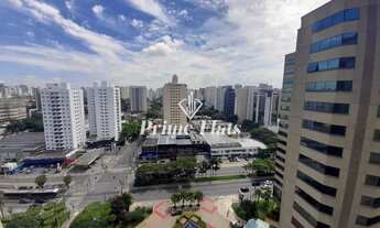 Imagem 2: Flat disponível para locação no Wyndham Ibirapuera II, com 45m², 2 dormitórios e 1 vaga