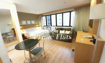 Imagem 7: Flat disponível para locação no Transamérica Executive Jardins, com 28m², 1 dormitório e 1