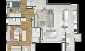 Imagem 4: Vida Bella Lorenzini | Construtora Lorenzini | Pronto | 119 metros | 03 suítes