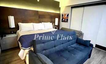 Imagem 3: Flat disponível para locação no Meliá Ibirapuera, com 26m², 1 dormitório e 1 vaga