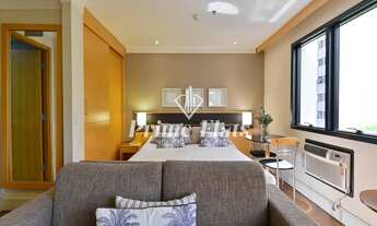 Imagem 4: Flat disponível para locação no Transamerica Executive Jardins, com 45m², 2 dormitórios e