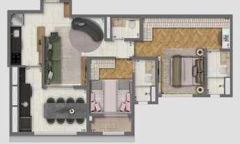 Imagem 4: Living Address Alto do Ipiranga | Construtora Living | Construção | 75 metros