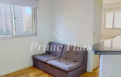 Imagem 2: Flat disponível para locação no Paulista Flat II, com 29,20m², 1 dormitório e 1 vaga de ga