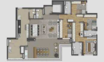 Imagem 4: Unik Nova Klabin | Construtora Tecnisa | Pronto para morar | 177 metros | 03 suítes