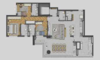 Imagem 5: Unik Nova Klabin | Construtora Tecnisa | Pronto para Morar | 144 metros | 03 suítes