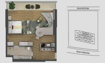 Imagem 4: W Residence São Paulo | Construtora Helbor | Pronto para Morar | 68 metros | 01 suíte