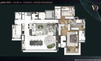 Imagem 5: Verdant Parque Resort | Construtora Lavvi | Pronto | 155 metros | 04 dormitórios