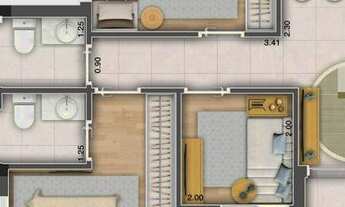 Imagem 5: Épic Condomínio Clube Construtora CR Incorp Construção 65 metros 03 dormitórios