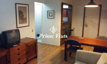 Imagem 3: Flat disponível para venda no Saint Moritz Flat Service, com 48m², 1 dormitório e 1 vaga