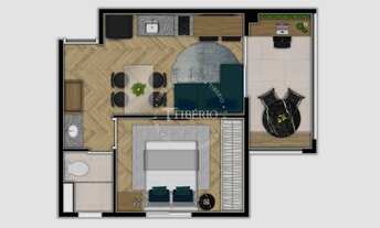 Imagem 4: Prisma Pinheiros | Construtora Tibério | Pronto | 31 metros | 01 dormitório